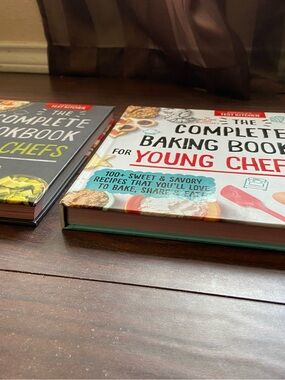 America’s Test Kitchen Book Set of Two -  Baking & Cooking Book for Young Chefs